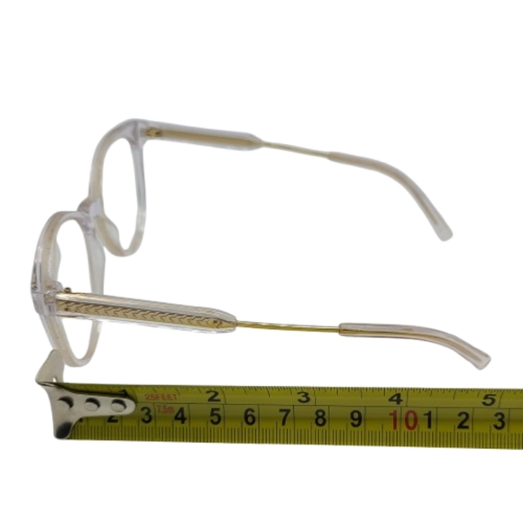 Versace Prescription Glasses Clear Frame MOD3291 Cat eye and Versace Case - Picture 13 of 16